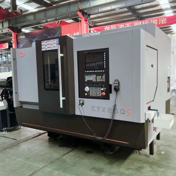 CTX200S Double-Spindle CNC Lathe with Y-Axis Turning Machine Center