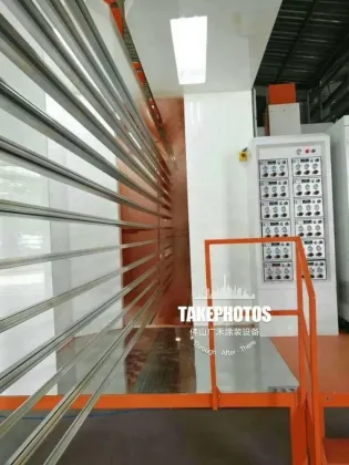 Automatic Powder Coating Systems: Machine, Booth, and Oven