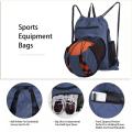 Sports Gym ryggsäck med basketvattenbeständig