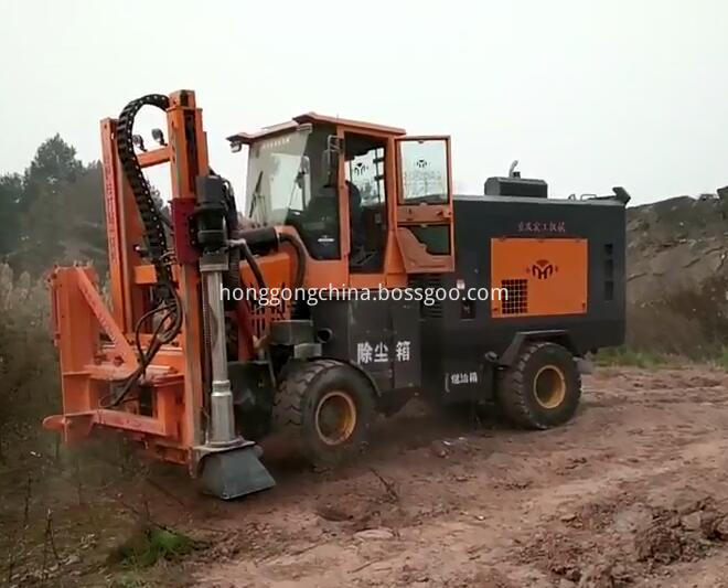 Pressing Steel Barrier Piling Machine Pressing Steel Barrier Piling Machine