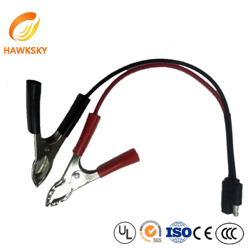 Battery Electrical Cable Wiring Harness with The Crocodile Clip Connector