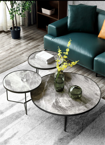 Ceramic coffee table set