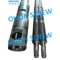 Gpm Extruder 65/132 Twin Conical Screw Barrel for PVC Pipe, WPC Extrusion