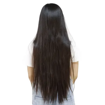 Cuticle aligned 40 inch Straight human lace wig transparent swiss hd lace wig full lace human hair wigs for black women