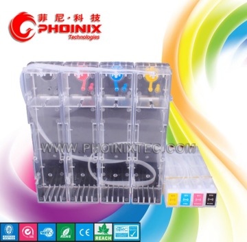 Compatible 250ml and 1000ml CISS ink system for HP X451 X551 X476 X576 (970/971) with resettable chips showing ink level
