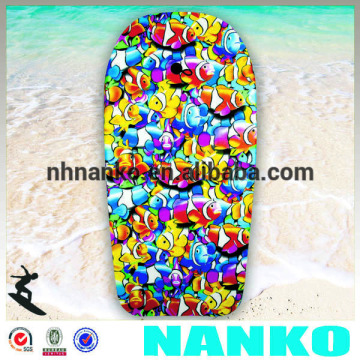 NA1143 Colorful Fish EPS Bodyboard Sup Soft Boogie Board