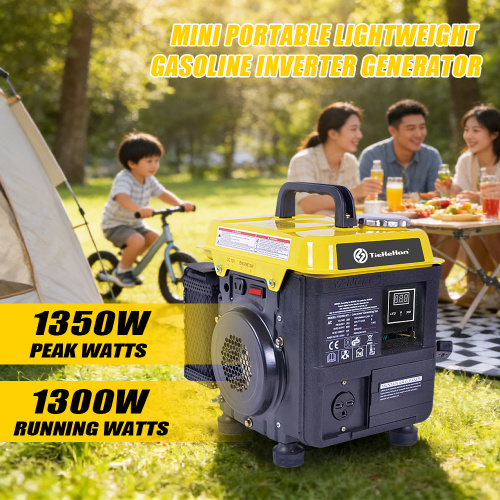Mini generador inversor de 1300 W con pantalla digital