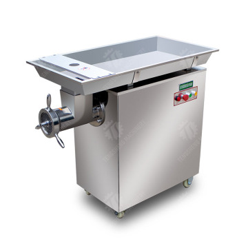 Grande máquina moedora de carne industrial