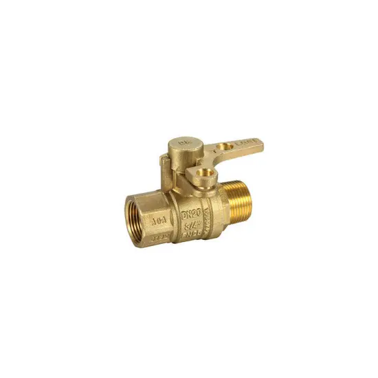 OEM ODM 20mm 25mm Inline FI X FI Brass Drinking Water Standard Water Lockable Ball Valve manufacturer