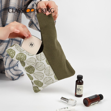 Heißverkaufs maßgeschneidertes Logo Farbkupplungsbeutel - Einfacher Leinwand -Material Organizer Mini Lunchtasche