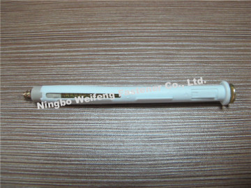 The plastic anchor bolt sleeve