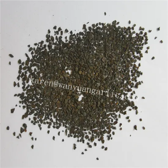 Natural root black garlic granules