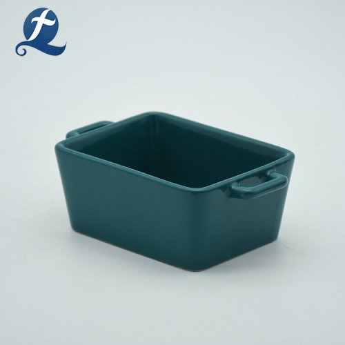 Home Custom Ceramic Bakeware With Handle