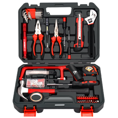 48 Piece Hammer Wrench Obeng Combination Repair Kit