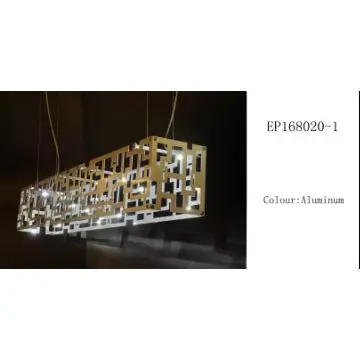 28 LED bulb modern cuboid hanging lamp