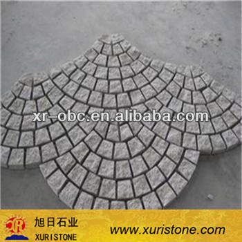 nature grey granite walkway paving stone