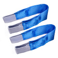 8 ton lifting straps blue