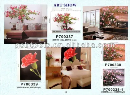 wall mural-carnation wallpaper