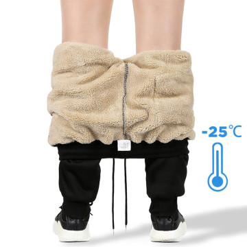 New Men's Winter Pants Classic Super Warm Sweatpants Thick Pants Cashmere Trousers Fleece Warm Male Outdoors Pants Plus Size 7XL