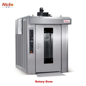 32 Trays Gas Rotary Oven Baking Machine Big Oven Factory