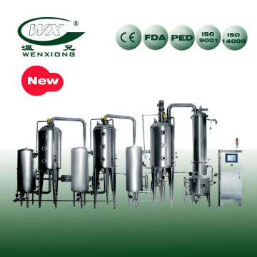external heating inspissator device tri- effect with thermal pump(tri-effect concentrator,three-effect concentrator )