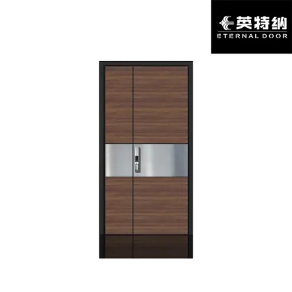 Stylish Tech Panel Door for Modern Home Entrances