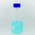 Garrafa de tampa de parafuso PP de vidro transparente 100ml