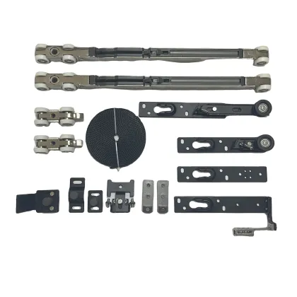 Telescopic Sliding Door System: Exploring the Components - Focus on Sliding Door Rollers and Linkage Door Hardware