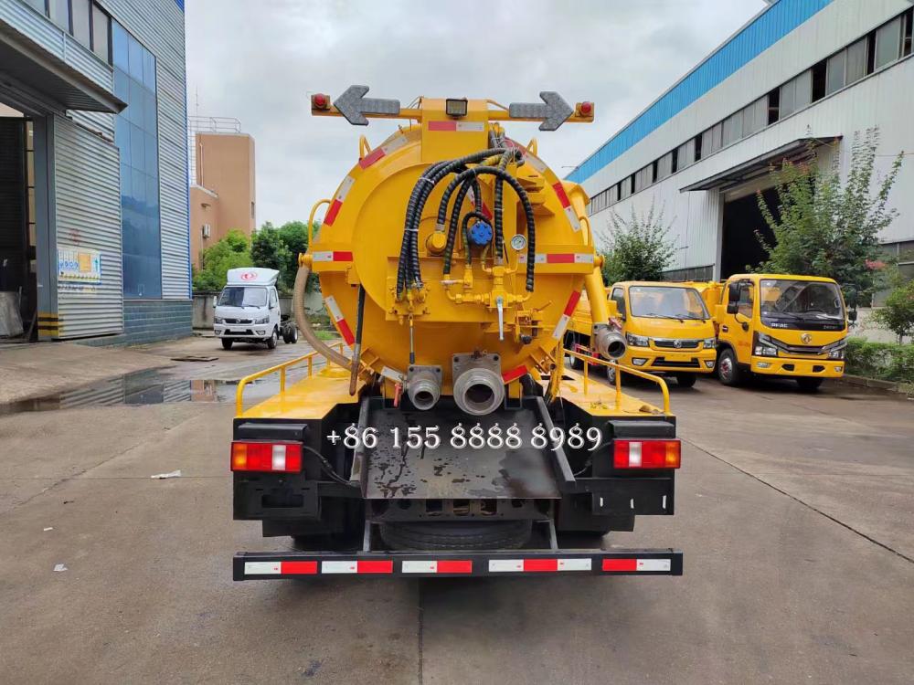 Howo Integrated Tank Cleaning Suction Truck 8 Jpg