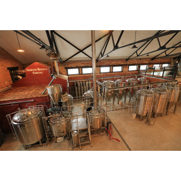 10bbl/1000L steam heated brewhouse beer brewing equipment