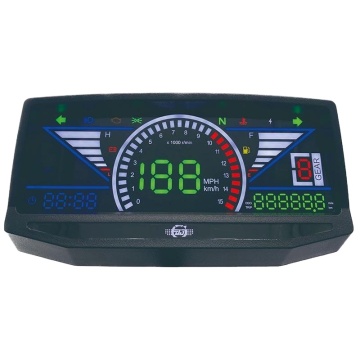 Customizable CGL125 WY125 HORSE I Motorcycle Mechanical Tachometer LED Meter Assembly