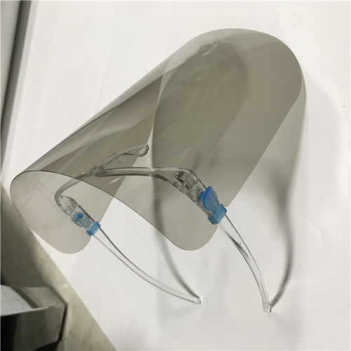 Anti-UV high transparency PLA face shield film