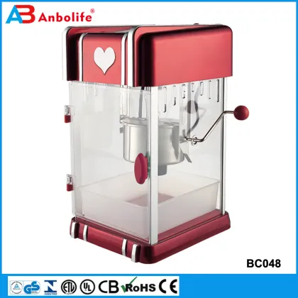 ANBO BEST TV Partner CE ETL certi Microwave Popcorn Machine Popcorn Maker Hot Air Popcorn Popper with FDA Approved no Oil Needed