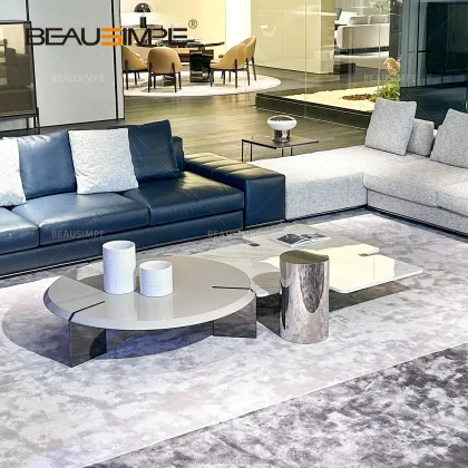 Italian Jacob Marble Coffee Table Set