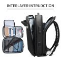 Travel Laptop Waterproof Backpack with Lock and USB