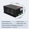 Eficiência elevada da fonte de alimentação do tubo do laser do CO2 MYJG120W