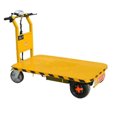 Electric Manual Push Flat Car for Supermarkets - 800-100 kg Capacity