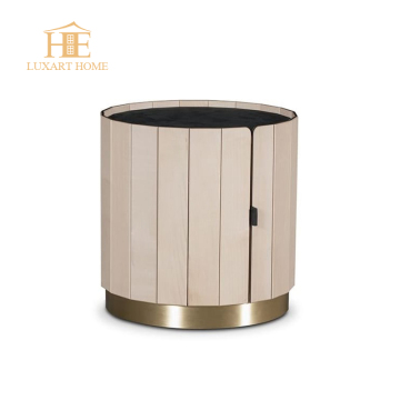 Modern Luxury White Glossy Nightstand