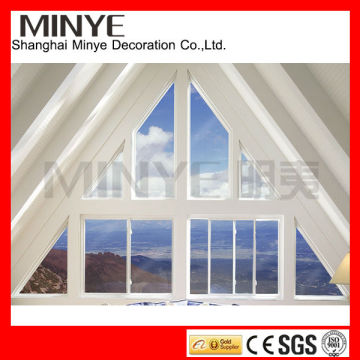 CHINA MANUFACTURER WITH FLY SCREEN PVC/UPVC SLIDING WINDOW/ CHEAP PRICE PVC PROFILES WINDOW