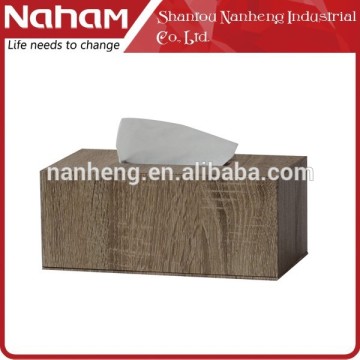 Hot Style Rectangular Wooden Paper Facial Tissue Gift Box Holder