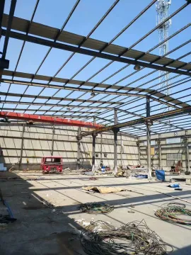 Customized Structural Steel Fabrication Workshop Building
