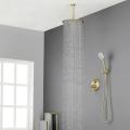 Modern Brass Single Handle Bathroom Shower Set