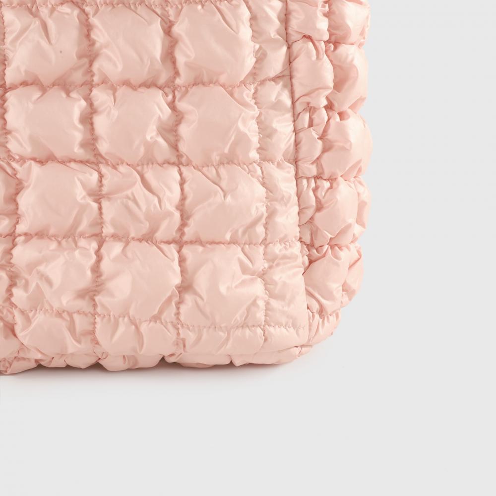 Quilted Shoulder Puffy Bags