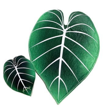2022 Trendy Double Layer Fleece Monstera Leaf Blanket: Perfect for Baby Play Mat