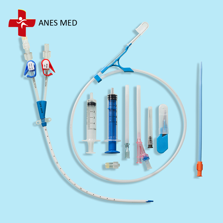 Double Lumens Dialysis catheter kit