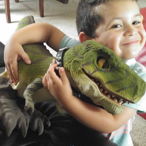 Realistic Tyrannosaurus Rex Puppet for Party Entertainment