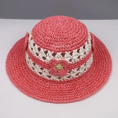 Wholesale kids sun hats straw hat for dolls