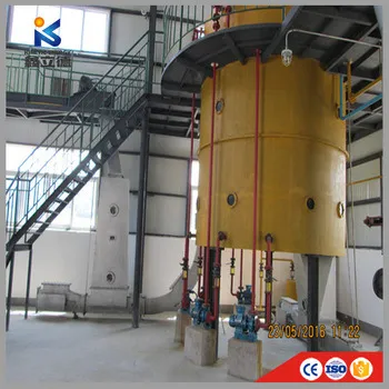 Mini Rice Bran Oil Mill Plant 20-50tpd Solvent Extraction Technology