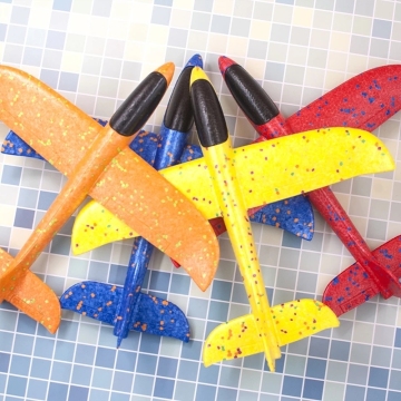 4-Pack EVA Foam Aircraft Toy DIY Kit with Mould Plastic Cutting Service