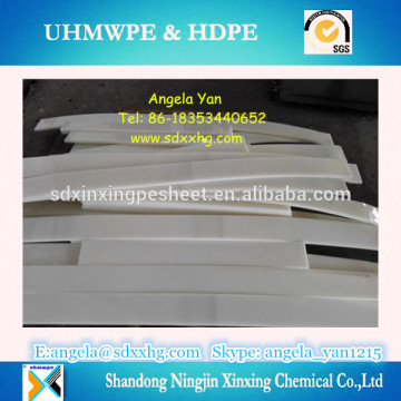 HDPE wear resistant wear strip/white hdpe plastic strip